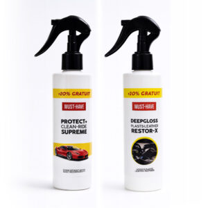 Pack Nettoyant + rénovateur cuir et plastique